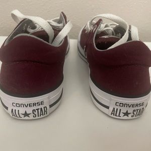 Maroon Converse All Stars - Gem